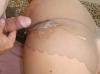 auf Nylons wichsen ist echt geil
